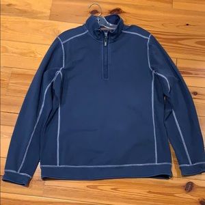 Tommy Bahama 1/4 Zip Shirt. Medium